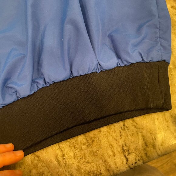 VINTAGE 1985 CB Sports Pull Over Light Jacket Size LARGE - Anorak WOW - Picture 4 of 13